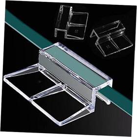 Hffheer Hffheer9mt5p4gw3a-01 20pcs Aquarium Glass Cover Clip Acrylic Universal Lid Clips For Rimless 5mm