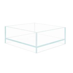 Hiro Aquatics B08yxzczcb Nano Tall Rimless Aquarium Low Iron Frameless Fish Tank Extra Cle
