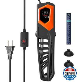 Hitop B09b78n5bq 600w Titanium Aquarium Heater With Digital Led Temp Display For 75-180 Gal