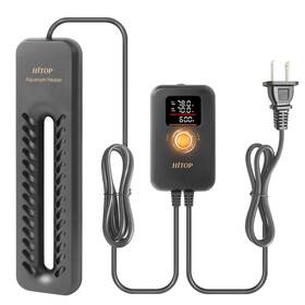 Hitop B0cj4wrtmb 600w Digital Submersible Aquarium Heater For 75-150 Gal Fish Tanks