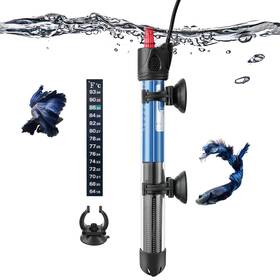 Hitop-fish B07sh41fk1 50w Submersible Aquarium Heater Adjustable Glass Freshwater/saltwater