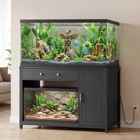 Hoobro Bb120uft01 Fish Tank Stand Aquarium Reptile Turtle 52 Inch L X 19.7 W 31.5 H