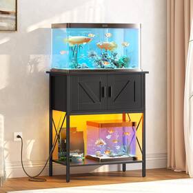 Hoobro Bb40udft01 20 Gallon Fish Tank Stand Aquarium Reptile Turtle