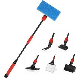 Hygger B0ccrgfh9w 6-in-1 Aquarium Cleaner Kit With Telescopic Handle Fish Tank Cleaning Tool
