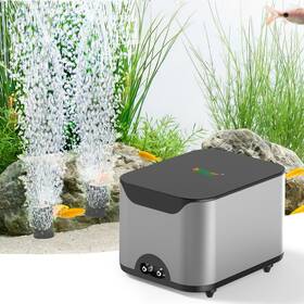 Hygger B0d39dl3yl 10w 285gph Ultra Quiet Aquarium Air Pump For Fish Tank 600gal 6.5ft