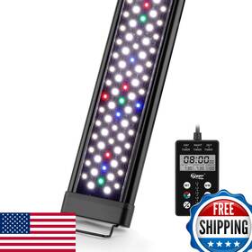 Hygger B0d9cz2d5z Custom Led Aquarium Light For 24-30 Inch Tanks Full Spectrum 24/7 Mode
