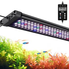 Hygger B0d9cz9l17 Led Aquarium Light For 48-55 Inch Fish Tank Full Spectrum 8 Colors 24/