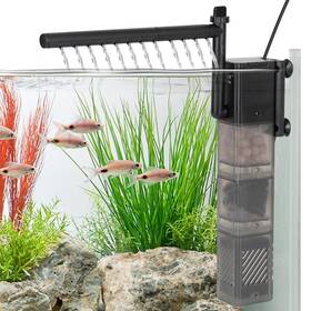 Hygger B0dbdnhzfk Dc 5v Quiet Aquarium Filter Fish Tank Multi-function Power 211gph