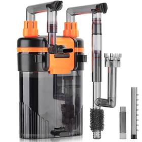 Hygger B0fbr4dxdy External Hang-on-back Canister Aquarium Filter Quiet Fish Tank 3-s