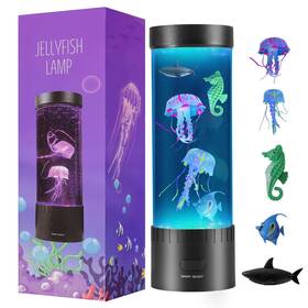 Impcenst 749753019197 Artificial Jellyfish Lamp Fish Decorative Sensory Aquarium Lamps Swimming Se