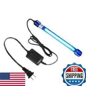 Jacksuper B08633p16p 5w Aquarium Algae Clean Light Submersible Uv Lamp For Fish Tank Pond 6.9in