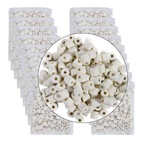 Jihaqua B0c3647b7r Aquarium Bio Ceramic Rings 18 Lbs Filter Media Pond Fish Tank Canister