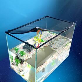 Joofan Ky9446 Magnetic Fish Tank Lid Cover Protective Net 37ftftx18ftft For And Reptiles