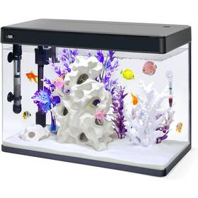 Jumblpets Jumppa21g Premium Fish Aquarium Kit Complete Glass Tank 21 Gallon