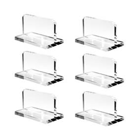 Kcgani Kcfk1301 6pcs Clear Acrylic Aquarium Lid Handles Transparent Pulls Fish Tank