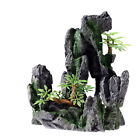 Kd907 Aquarium Decorations Rock Cave Stone Mountain View Resin 4719857443484