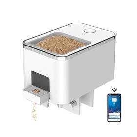 Wp8621n Kivniehi Wifi Automatic Fish Feeder For Aquarium Precise Food Distribution Feede