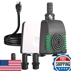 Knifel B0fmjg2ycy 540gph Submersible Water Pump - Auto Shut Off Adjustable Flow