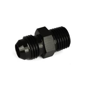10086 Kraken Automotive 1/8 Npt To 6an Adapter Straight Pipe Thread 6 An Flare Fitting Black 1