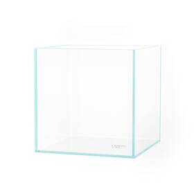 Landen 843477101494 20c Gallon Cube Rimless Low Iron Clear Aquarium Tank All Glass Aquari
