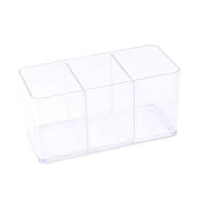 Ldexin 756171214929 Acrylic Rectangle Shaped Betta 3-compartment Aquarium Tank For Fish Aqua