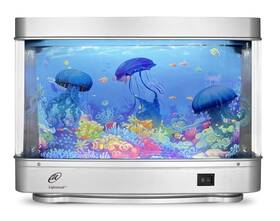 Lightahead La-mx-2024-01c Artificial Jellyfish Led Lamp - Motion Sensory Night Light For Home Decor