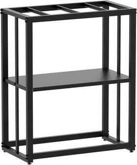 Likeem 770807516010 Fish Tank Stand Metal Aquarium 20 Gallon Turtle Black