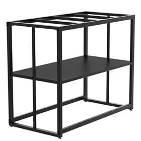 Likeem 772467619100 Fish Tank Stand Metal Aquarium 40 Gallon Turtle 36