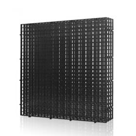 Linlan L048-gplasticl4pcsb Aquarium Grid Divider 4 Pieces 30x30cm Black Egg Crate Fish Tank Isolation