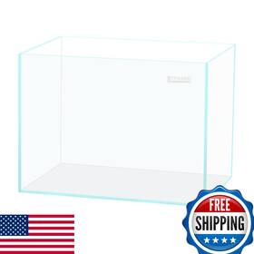 Lyphard Aquariums B0cd2c8wqj 9.5 Gallon Rimless Aquarium Ultra Clear Glass Iron Small Fish