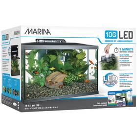 Marina 705354009982 10 Gallon Led Aquarium Kit