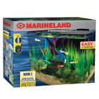 Marineland 3 Gallon Nook Acrylic Aquarium System Kits 046798290025