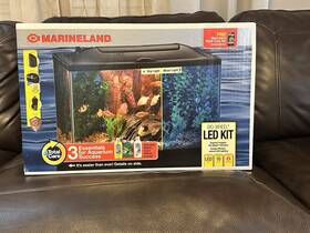Marineland Nv33806 Aquarium 10gal Tank With Full Starter Kit