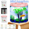 Mhj7231751 Unbranded Artificial Mini Desktop Acrylic Aquarium Open Range Fish Tank