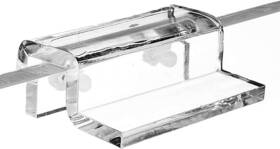 Miguco 705353609510 4pcs Aquarium Top Cover Bracket Acrylic Fish Tank Lid Support Holder Clip
