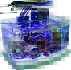 Mx-30 Jbj 3 Gallon Curved Glass Picotope Fish Tank Aquarium Lamp Filter Included 6924781212824