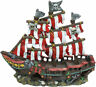 N-a Penn Plax Striped Sail Shipwreck Set 0030172062346