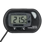 N77800 Zacro Digital Aquarium Thermometer Lcd Fish Tank Water Terrarium Temperature