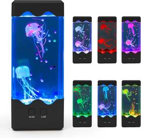 Niufan Niu-spu001 Jellyfish Lamp Led Jelly Fish Aquarium Tank Night Light 7 Color Changing Mood