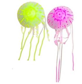 Nk Jf-001 Jellyfish Decorations 2-pack Realistic Aquarium Lamp Accessories