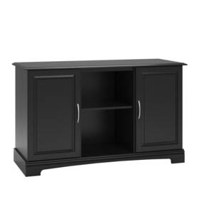 Ollie & Hutch 029986569202 Flipper Harbor 50 - 75 Gallon Aquarium Stand Black