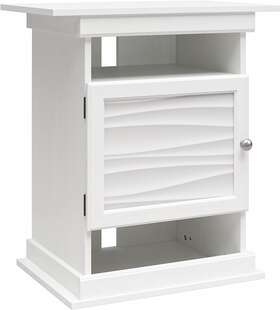 Ollie & Hutch 692622902666 Flipper 10/20 Gallon Aquarium Stand White