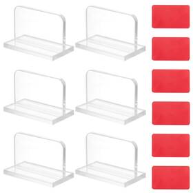 Olycraft Diy-wh0387-69-us13 6pcs Aquarium Lid Handles Clear Acrylic Fish Tank Cover A