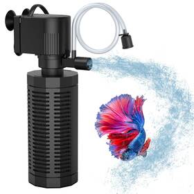 Oqttneo B0cnpmzkjs Aquarium Internal Filter 20-50 Gal Ultra-quiet Fish Tank 320 Gph