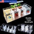 Otv783874 Unbranded Acrylic Aquarium Baby Betta Fish Tank Led Light Breeding