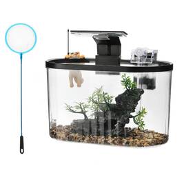 Partslety 967788599031 Fish Tank Aquarium Smart Starter Kits With Filter Led Light Silent
