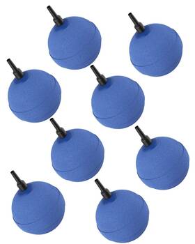 Pawfly B0bv1q4bjn Aquarium Air Stone Bubbler 2 Inch Oxygen Diffuser For Pump - 8 Pack