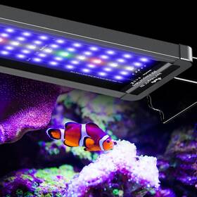 Pawfly B0df2px966 18w Dimmable Led Reef Light For 18 Inch -24 Saltwater Tanks Full Spectrum