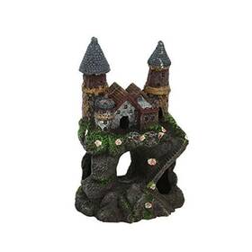 Penn Plax Rrw11 Age-of-magic Enchanted Castle Aquarium Decoration Safe For Freshwater And