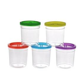Pet Pioneer 051160130004 Mini Betta Cup Plastic Fish Tank With Cover. Tank. Beta